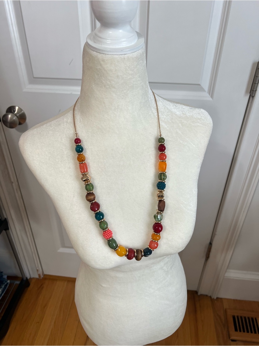 Multicolor Beaded Long Necklace - Women Jewelry